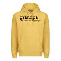 Antique Gold grandpa Premium Hoodie - DesigneFamous