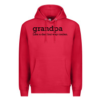 Cardinal grandpa Premium Hoodie - DesigneFamous
