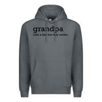 Rock grandpa Premium Hoodie - DesigneFamous
