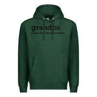 Sports Green grandpa Premium Hoodie - DesigneFamous