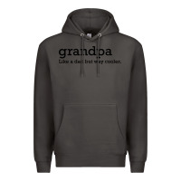 Smoke grandpa Premium Hoodie - DesigneFamous