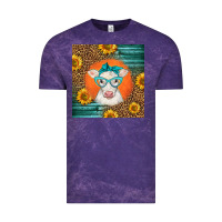 Cloud Purple charolais cow Vintage Tee - LillyAllenDesigns