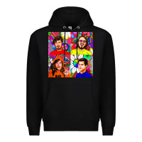 Black workaholics Premium Hoodie - DesigneFamous