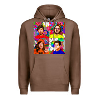 Chestnut workaholics Premium Hoodie - DesigneFamous