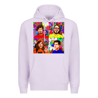 Lilac workaholics Premium Hoodie - DesigneFamous