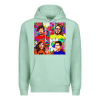 Seafoam workaholics Premium Hoodie - DesigneFamous