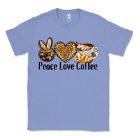 Peace Love Coffee Classic Tee | Teevron