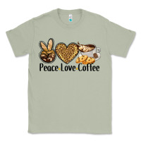 Matcha peace love coffee Classic Tee - BarkalooDesign