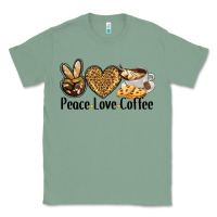 Sage peace love coffee Classic Tee - BarkalooDesign