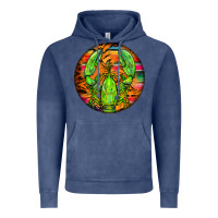 Vintage Denim lobster Vintage Hoodie - BarkalooDesign