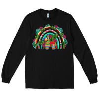 Black mexican pinata rainbow Long Sleeve Tee - Artiststas
