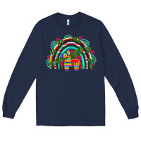 Navy mexican pinata rainbow Long Sleeve Tee - Artiststas