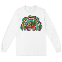White mexican pinata rainbow Long Sleeve Tee - Artiststas