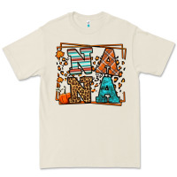 Bone Fall Autumn Leopard Nana Premium Tee - LillyAllenDesigns