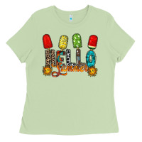 Matcha hello summer Ladies Tee - RacoonDesign