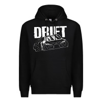 Black Supra Drift Premium Hoodie - DesigneFamous