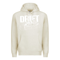Oatmeal Heather Supra Drift Premium Hoodie - DesigneFamous