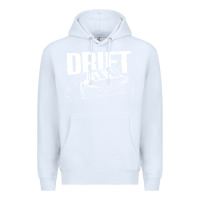 White Supra Drift Premium Hoodie - DesigneFamous
