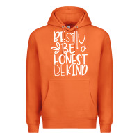Carrot be silly be honest be kind Premium Hoodie - DesigneFamous