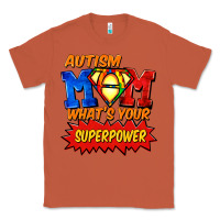 Copper Autism mom what's your superpower Mother's Day Classic Tee - FaDigitalArtStudio
