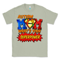 Matcha Autism mom what's your superpower Mother's Day Classic Tee - FaDigitalArtStudio