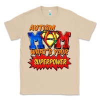 Mushroom Autism mom what's your superpower Mother's Day Classic Tee - FaDigitalArtStudio