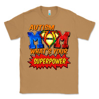 Toasted Coconut Autism mom what's your superpower Mother's Day Classic Tee - FaDigitalArtStudio