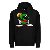Black marvin Premium Hoodie - DesigneFamous