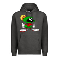 Charcoal Heather marvin Premium Hoodie - DesigneFamous