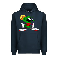 Navy marvin Premium Hoodie - DesigneFamous