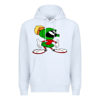 White marvin Premium Hoodie - DesigneFamous