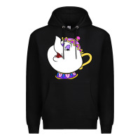 Black mrs potts Premium Hoodie - DesigneFamous