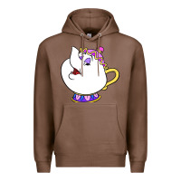 Chestnut mrs potts Premium Hoodie - DesigneFamous