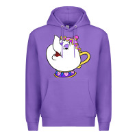 Purple mrs potts Premium Hoodie - DesigneFamous