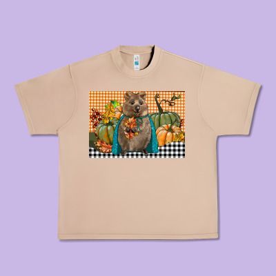 Fall Quokka Urban Heavy Tee Designed By Lillyallendesigns