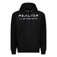 Black realtor Premium Hoodie - DesigneFamous