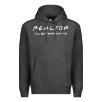 Charcoal Heather realtor Premium Hoodie - DesigneFamous