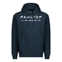 Navy realtor Premium Hoodie - DesigneFamous