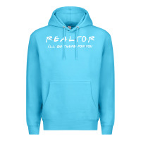 Ocean Blue realtor Premium Hoodie - DesigneFamous