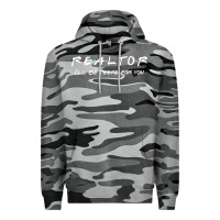 Slate Camo realtor Premium Hoodie - DesigneFamous