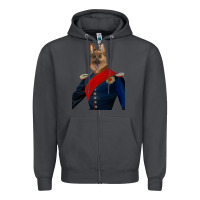 Smoke Pet Portraits, Custom Pet Portraits, Renaissance Pet Portraits, Custom Zipper Hoodie - RanaPortraitStore