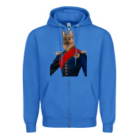 True Royal Pet Portraits, Custom Pet Portraits, Renaissance Pet Portraits, Custom Zipper Hoodie - RanaPortraitStore