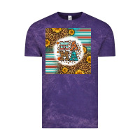 Cloud Purple western fall mama Vintage Tee - LillyAllenDesigns