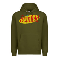 Army Green seinfeld Premium Hoodie - DesigneFamous