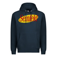 Navy seinfeld Premium Hoodie - DesigneFamous