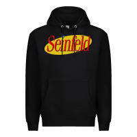 Black seinfeld Premium Hoodie - DesigneFamous