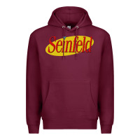 Burgundy seinfeld Premium Hoodie - DesigneFamous