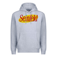 Heather Grey seinfeld Premium Hoodie - DesigneFamous