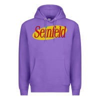 Purple seinfeld Premium Hoodie - DesigneFamous