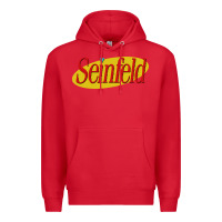 Red seinfeld Premium Hoodie - DesigneFamous